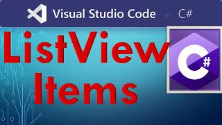 How to Add Items to Listview in C  Winforms Application [upl. by Demeyer]