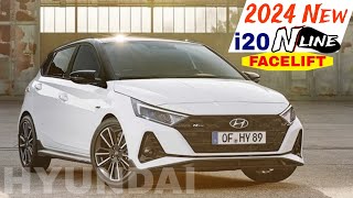 2024 NEW HYUNDAI i20 N LINE FACELIFT REVEALED INDIA LAUNCH amp DETAILS [upl. by Minny]