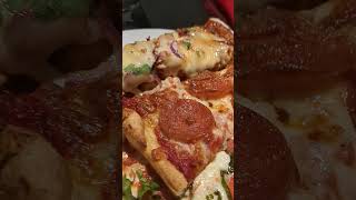 THIS IS THE BEST PIZZA 🍕🔥🔥🔥🔥food pizza travel pepperoni sausgage combo [upl. by Neerhtak]