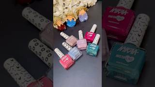 Budget pick Nail paints from Nykaa😱  shorts viral youtubeshorts nykaa nailart [upl. by Eimerej]