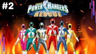 STAGE MAGMA  MELAWAN DIABOLICO  Power Rangers Lightspeed Rescue GAMEPLAY 2 [upl. by Nileak]