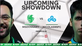 NICOLAS99FC vs MSDOSSARY ESPORTS WORLD CUP EL COMEBACK del AÑO  REACCIÓN [upl. by Kinsley]