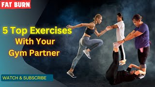 5 TOP CARDIO EXERCISES WITH YOUR GYM PARTNER  Fitness Mantra [upl. by Aikemot]