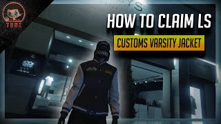 GTA 5 Online DLC Update  How to Claim LS Customs Varsity Jacket [upl. by Emyam]