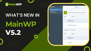 Whats New in MainWP v52 Key Updates amp Improvements [upl. by Cheshire]