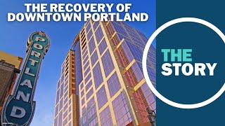 Despite continued exodus of office workers downtown Portland foot traffic is on the upswing [upl. by Reinar]