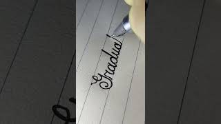 Calligraphy handwriting calligraphy handwriting shortsfeed writing beauty art drawing short [upl. by Ninetta]