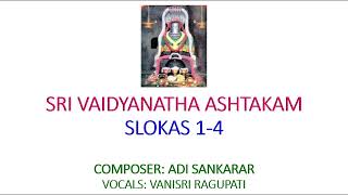 Learn to Chant Vaidyanatha Ashtakam  Slokas 14 Revision [upl. by Yrahcaz]