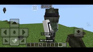 el mejor mod de armas para minecraft pebedrock 121 [upl. by Ardnuyek]