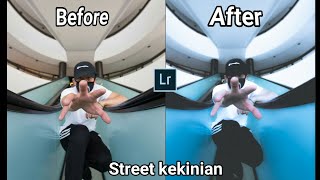 Edit foto street kekinian menggunakan Adobe Lightroom di Androidhp [upl. by Ayotnahs]