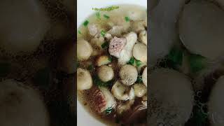 Comida De Callejera  La sopa de champiñones Shorts Dessert Streetfood [upl. by Firahs64]