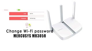 Mercusys  How to change Wifi password  NETVN [upl. by Pirozzo]