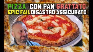 Pizza disastrosa con pan grattato epic fail assicurato [upl. by Nuawad]