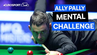 🚀 Ronnie O’Sullivan says playing at the Ally Pally is MENTALLY challenging 😵‍💫  The Masters 2024 [upl. by Grunenwald335]