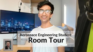 Aerospace Engineering Student ROOM TOUR SHEFFIELD UK 2021 [upl. by Neerom67]