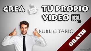 Crear un video publicitario o anuncio publicitario GRATIS Y FACIL  3 mejores Paginas WEB 2021 [upl. by Hgielrahc]