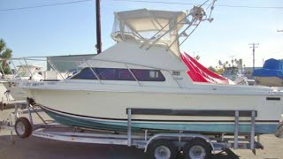 Skipjack 26 Flybridge with Volvo Penta Diesel 1988 [upl. by Ulberto]