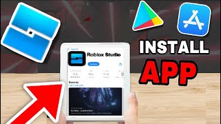 How to Download Roblox Studio on IPad How to make Roblox games on IPad [upl. by Llewellyn]