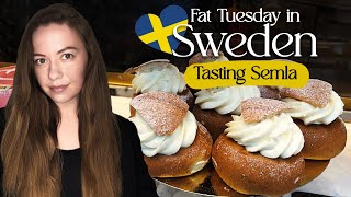 Tasting Swedish Semla A Fat Tuesday Adventure in Stockholm [upl. by Fafa]