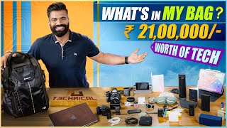 Whats Inside my ₹2100000 Tech Bag  2022 🔥🔥🔥 Shorts [upl. by Urana]