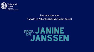 Interview met Janine Janssen over geweld in afhankelijkheidsrelaties [upl. by Ranger]