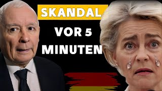 JAROSŁAW KACZYŃSKI ERSCHÜTTERNDE BOTSCHAFT AN URSULA VON DER LEYEN [upl. by Trautman]