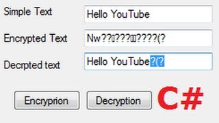 C Tutorial 50 Decrypt Encrypted data again to simple text [upl. by Haldas]