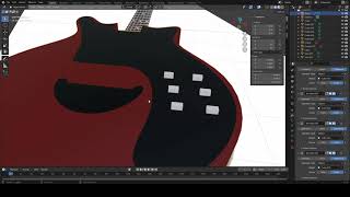 Making a Red Special Model in Blender  Switches [upl. by Ely]