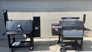 Comparison Series Lone Star vs Yoder Pellet Smokers [upl. by Ferdinande71]