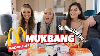 MCDONALDS MUKBANG with EmilyCanham and amberknight  spilling the tea on youtube [upl. by Cargian259]