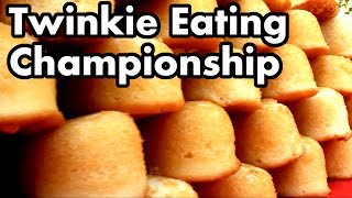 World Twinkie Eating Championship 2013 [upl. by Nnaerb]