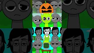 Incredibox Sprunki VS Halloween Sprunki VS Sprunki Remaster VS Incredibox Sprunki Mix 😭 [upl. by Aidne]