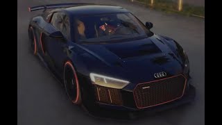 Audi R8  The Crew Motorfest  No Commentary [upl. by Inafetse102]