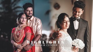 Kerala Hindu Christian Wedding Dilsha amp Clinton Amaze Wedding Pictures [upl. by Pimbley726]