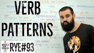 Verb Patterns  ROCK YOUR ENGLISH 93 [upl. by Naghem]