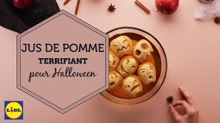 Jus de pomme terrifiant pour Halloween  Lidl France [upl. by Syst]