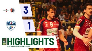 Gioiella Prisma Taranto vs Yuasa Battery Grottazzolina  Superlega Credem Banca VBTV Match Highligh [upl. by Engel]