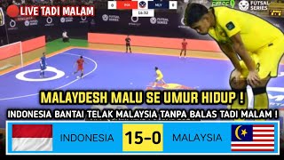 🔴MALUNYA SAMPAI UBUNUBUN SEMALAM  INDONESIA 15 VS MALAYDESH 0  AFC FUTSAL CHAPIONSSHIP 2024 [upl. by Krum]