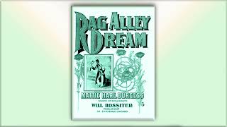 Rag Alley Dream  Mattie Harl Burgess  RagTime  Midi Piano  1902 [upl. by Barabbas]