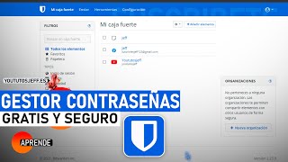 Organizar Contraseñas ✅ Bitwarden Tutorial [upl. by Cordula]