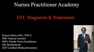 UTI Diagnosis and Treatment [upl. by Frasier771]