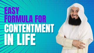 Easy Formula for Contentment in Life  Mufti Menk [upl. by Erlewine]