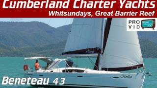 Whitsunday bareboats Whitsundays Beneteau 43 Olivetta Sailing Yacht [upl. by Nannah654]