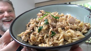 Canned Tuna Pasta Recipe [upl. by Elletnuahs]