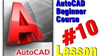 AutoCAD Beginner Course  Working with Linetype and Lineweight Lesson 10 [upl. by Asennav]