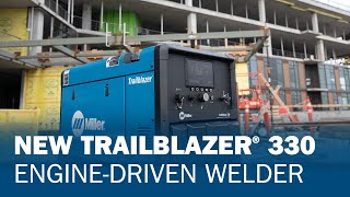 New Trailblazer® 330 EngineDriven Welder  MillerWelds [upl. by Bina204]