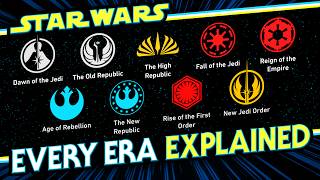 Every Era of Star Wars FULLY EXPLAINED [upl. by Ahsinawt136]