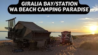 CAMPER TRAILER BEACH CAMPING amp GOT A WHEEL BOGGED 🤬 Big Lap Series EP30 [upl. by Tirreg]