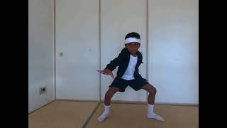 Soran Bushi Japanese dance by Indian 7yr old boy [upl. by Aitercal]