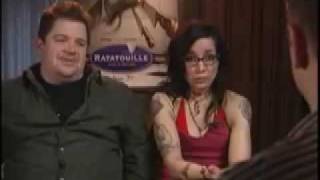 Ratatouille Interview Patton Oswalt and Janeane Garafalo [upl. by Inalan]